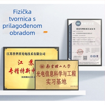 Grebenasta prizma sa bočnom okomitošću ±1′, više specifikacija i višestruka primjena