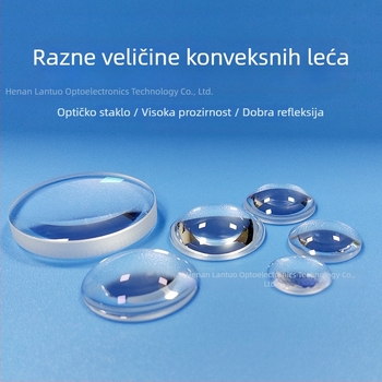 udubljena leća, dvostruko konveksna leća, reflektor leća, optička staklena leća, planokonveksna lijepljena leća, po narudžbi