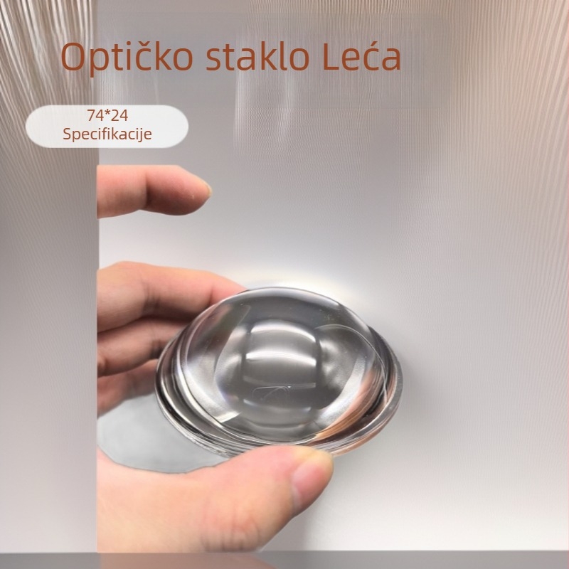 Optičko staklo, konkavno-konveksna leća za spot lampe i pozadinsko osvjetljenje, asferna projekcijska leća za industrijske i rudarske lampe