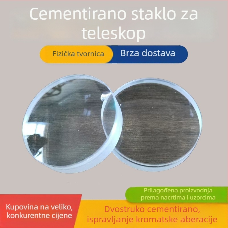 Prilagođene povećavajuće leće od optičkog stakla s konkavnim i konveksnim površinama, precizno brušeni optički elementi i prizme