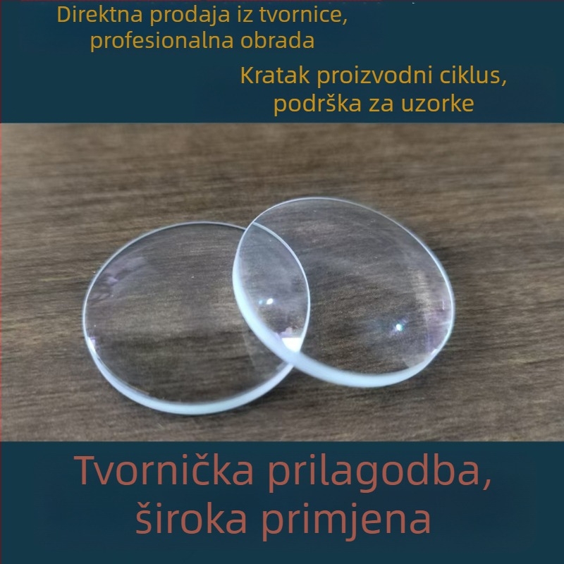 Prilagođene povećavajuće leće od optičkog stakla s konkavnim i konveksnim površinama, precizno brušeni optički elementi i prizme