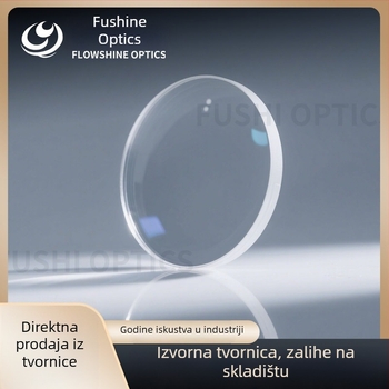 Plano-konveksna leća, konveksna leća, K9 kvarc safir, fluorokalcit, cinkselenid i druge optičke leće