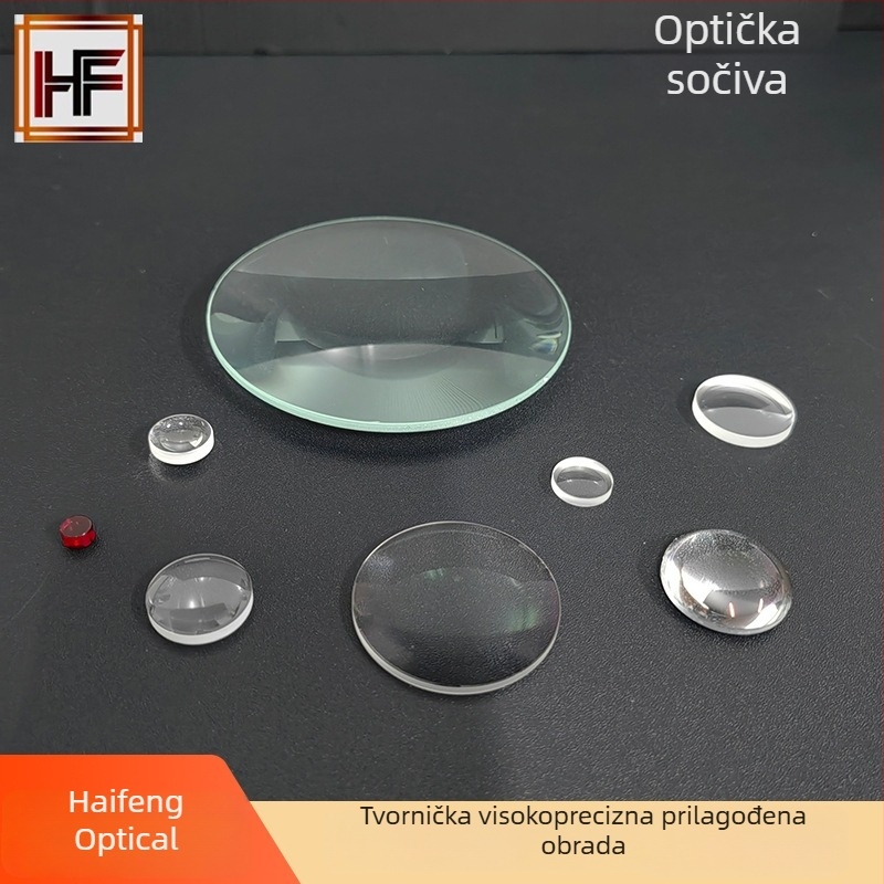 K9 optičko staklena leća, 5–200 mm, povećalo, kondenzorna i konveksna leća