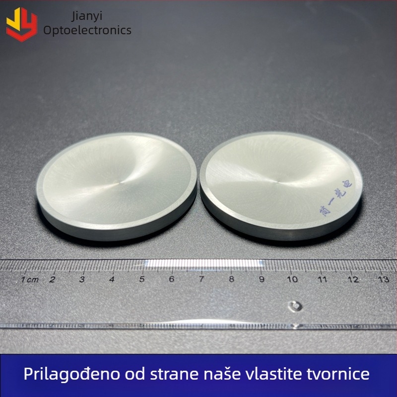 Infračrveni silicijsko-germanski ravni prozor za mjerenje temperature, 3–5 mm i 8–12 mm, prilagođena termalna optika, konkavna i konveksna leća