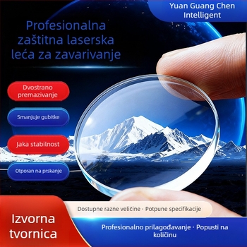 Zaštitna laserska leća za zavarivanje i kolimirajuća leća za vlaknasti laser za zavarivanje galvanometrom