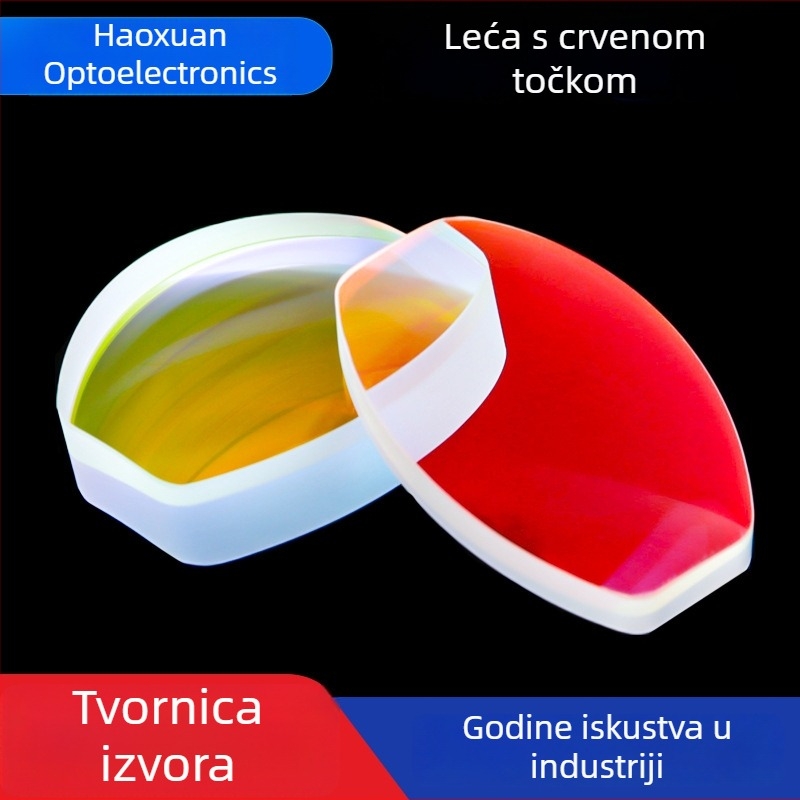 Leća crvene točke s visokim tvrdim premazom, visokom propusnošću svjetla i otpornošću na udarce i trošenje