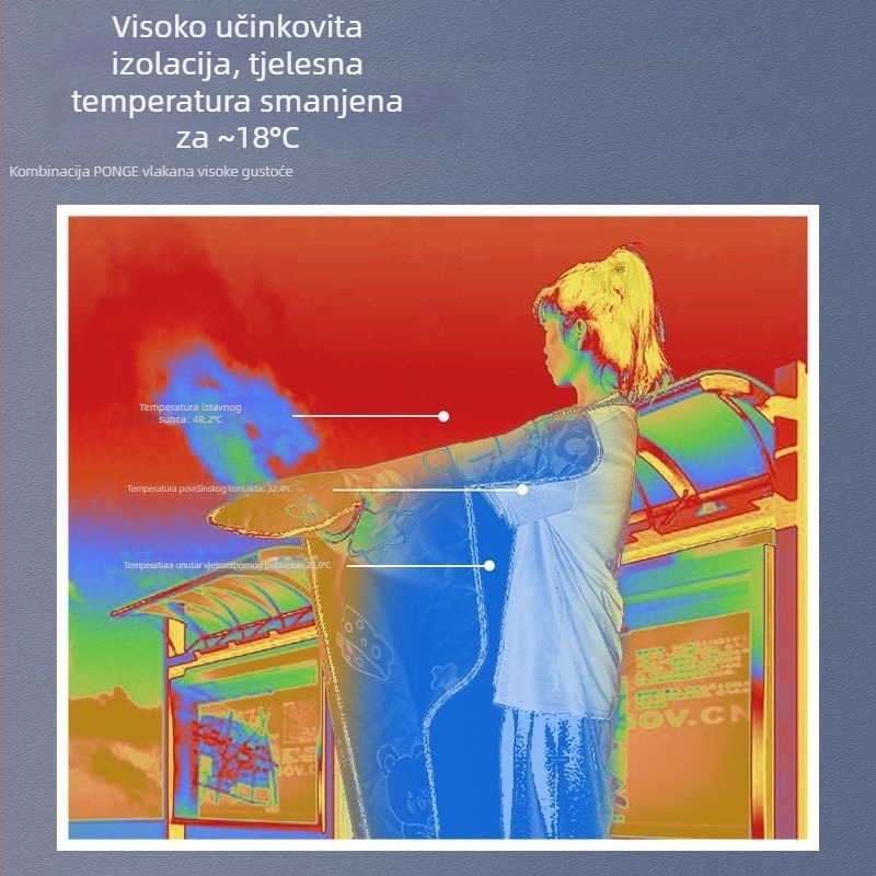 Ljetna zaštita prednjeg stakla električnog vozila, dvostrano vodootporan štitnik od sunca, sladak crtani motiv
