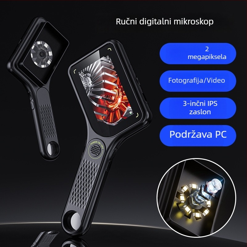 HD prijenosni ručni digitalni mikroskop s autofokusom za obrazovanje djece