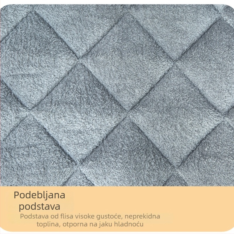 Pokrivalo za vjetrobransko staklo električnog vozila, univerzalno za sve sezone, s zimskom podstavom, debelo i toplo, vodootporno, zaštita od sunca, u jednom komadu