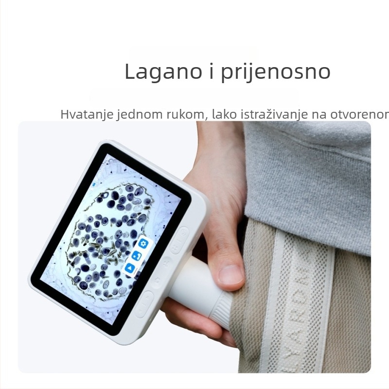 Dangdangli elektronički mikroskop za djecu: prenosni, visoke rezolucije optički povećivač
