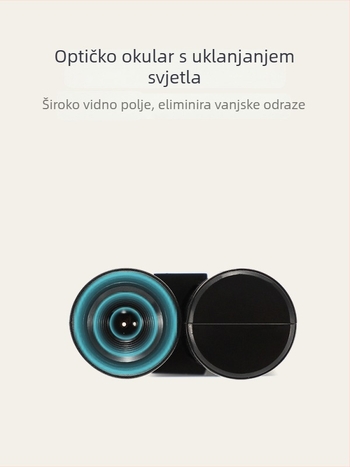Lupa s LED svjetlom i mjerilom, 100x povećanje; 120x i 150x visoko povećanje; visoka rezolucija za tekstilno tiskanje; veličina točke 60