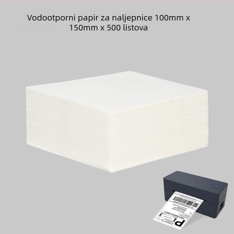Termalni papir za etikete 40 × 30 mm, 200 listova, s trostranom zaštitom