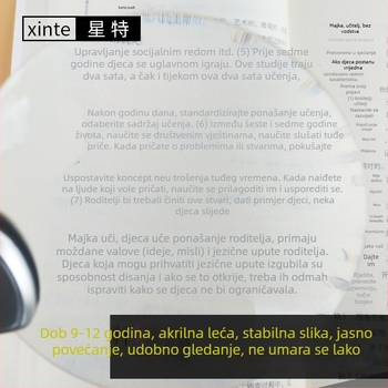 Xingte mikroskop s LED svjetlom, stolni fleksibilni držač cijevi, povećalo tipa S4B-4/S4B-4A/S4B-4B