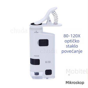 Chuda BU-120X Ručni mikroskop za identifikaciju jadeita, povećanje 80-120x