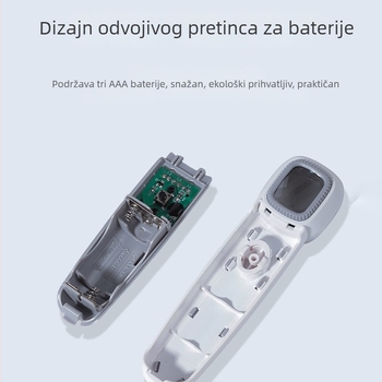 LED ručna lupa s asferičnim lećama i dvostrukim kvadratnim zrcalom za identifikaciju nakita i popravak elektroničkih komponenti mobitela