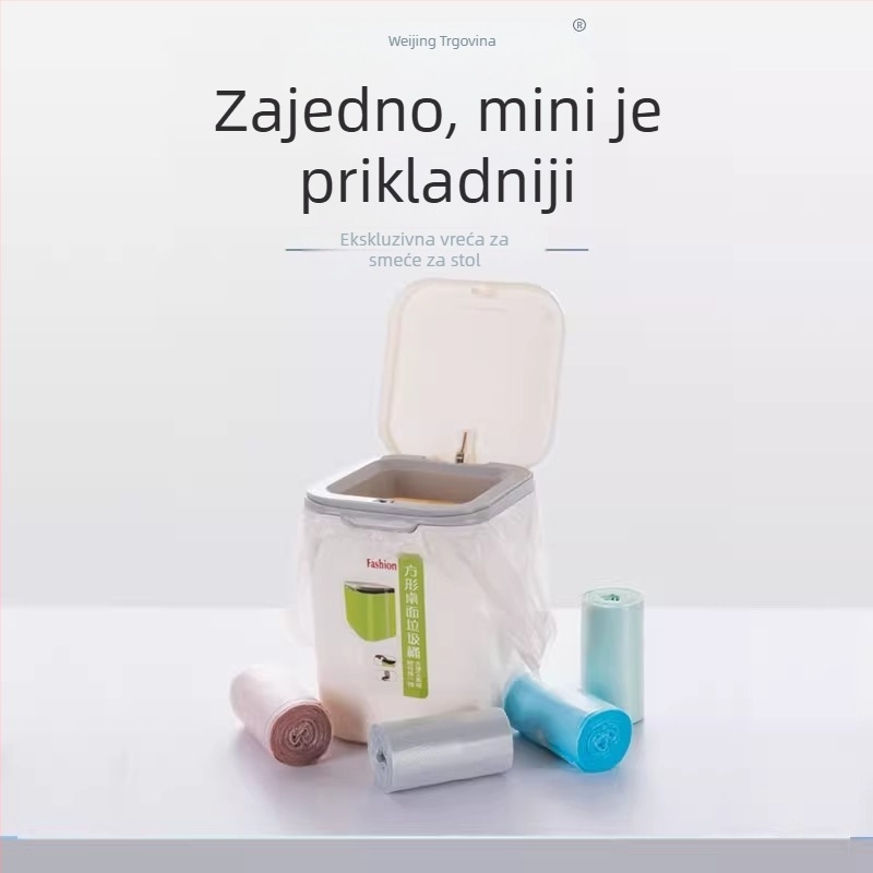 Čvrste stolne vrećice za smeće, male veličine, mini vrećice za studentske domove, male plastične vrećice na veliko