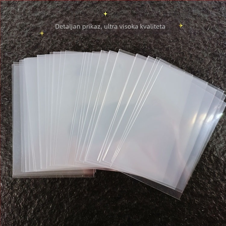 PP zaštitne navlake za kartice, debljine 9–20 mil, kompatibilne s Yu-Gi-Oh, Naruto, Pokémon, Magic: The Gathering i drugim kartičnim igrama; veličine 58×89 mm, 61×88 mm, 65×90 mm, 66×91 mm