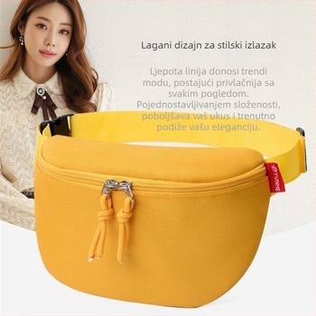 Nova torba u korejskom stilu sa kontrastnim bojama, crossbody torba od Oxford platna, casual i svestrana