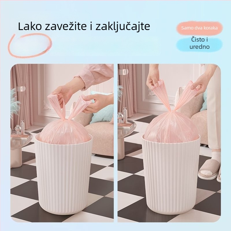 Debljane vrećice za smeće za kućnu upotrebu, torba u stilu prsluka za domove, studentski povoljni paket