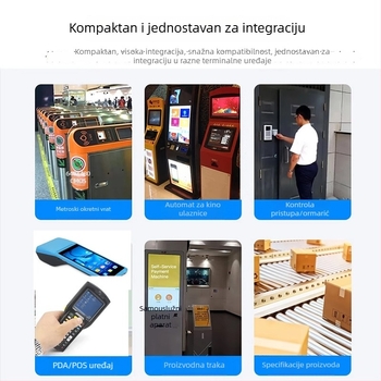USB modul skenera bar-kodova 1D/QR, ugrađena glava za čitanje
