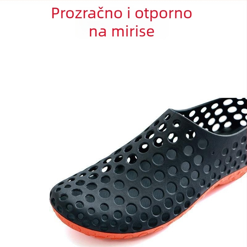Muške gumene sandale s perforacijama, protuklizne, ljetna obuća