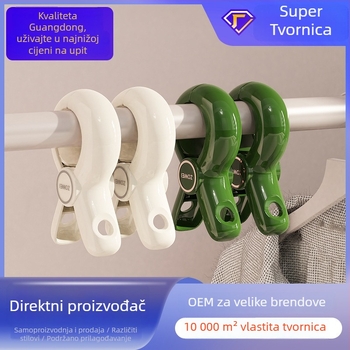 Veliki klip za sušenje jorgana i posteljine — otporan na vjetar, bezšivni klip za sušenje odjeće.