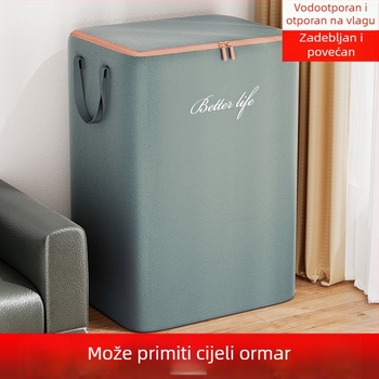 Torba za pohranu deke i odjeće, velik kapacitet, vodootporna i otporna na vlagu, za spavaću sobu