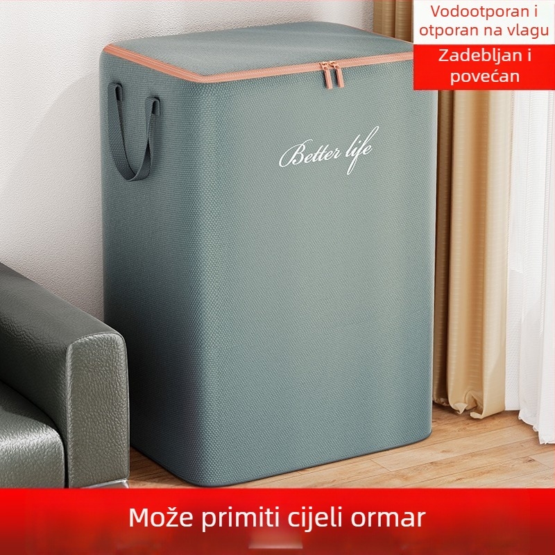 Torba za pohranu deke i odjeće, velik kapacitet, vodootporna i otporna na vlagu, za spavaću sobu