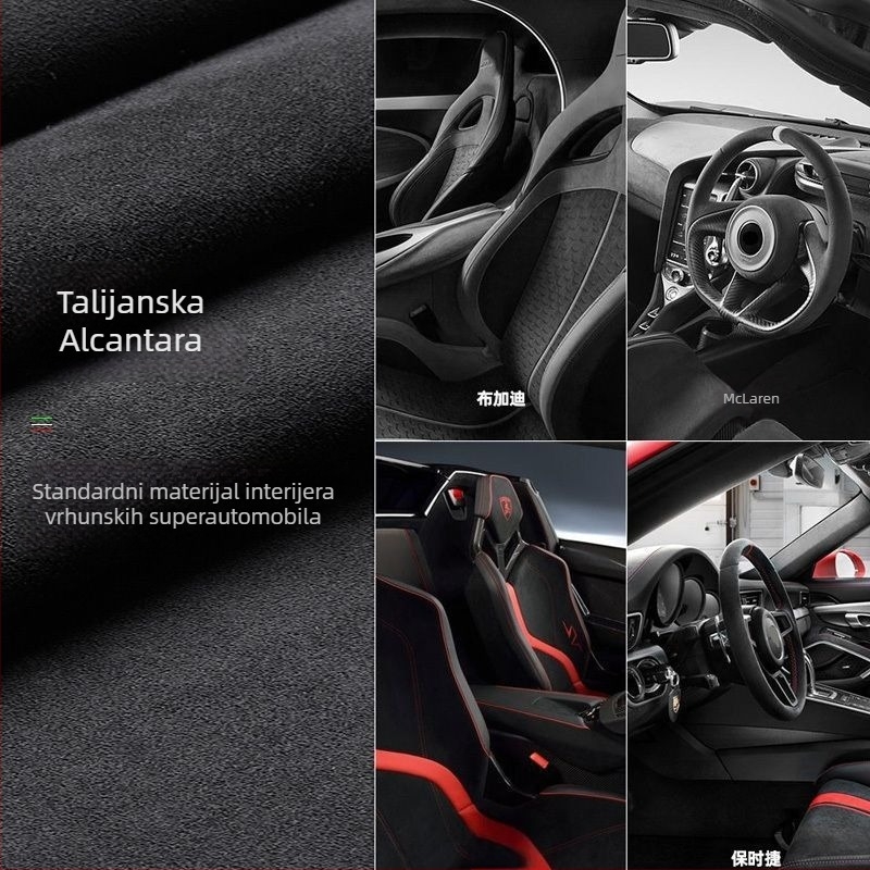 Kutija za maramice za automobil – pliš kutija kvadratnog oblika, visi na naslon zadnjeg sjedala, univerzalna za stražnji naslon