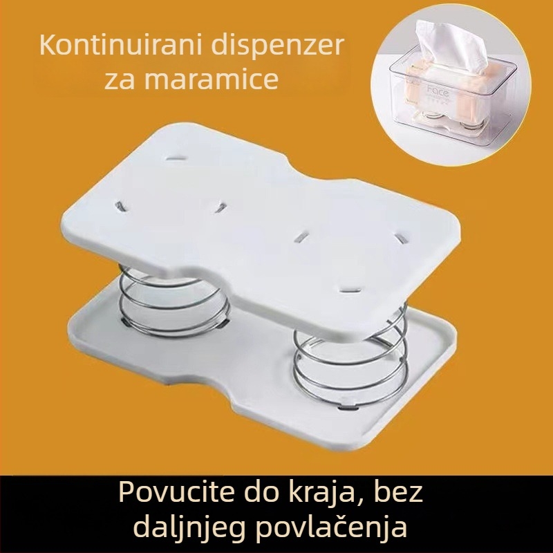 Držač maramica s opružnim mehanizmom i automatskim podizanjem