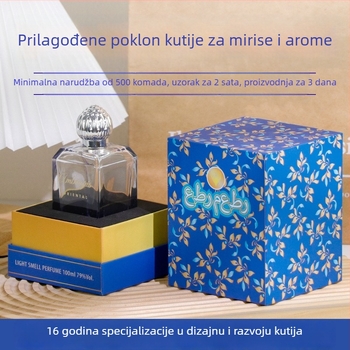 Prilagođena kutija za parfem i aromaterapiju s gornjim i donjim poklopcem