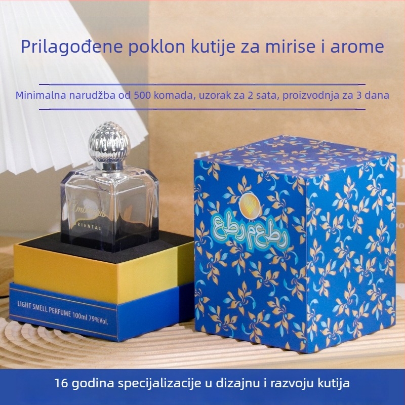 Prilagođena kutija za parfem i aromaterapiju s gornjim i donjim poklopcem
