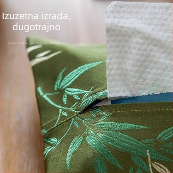 Novi kineski stil čajne sobe — platnena kutija za maramice, zidni nosač za stražnje sjedalo automobila, kuhinjska kutija za maramice, vrhunska kvaliteta