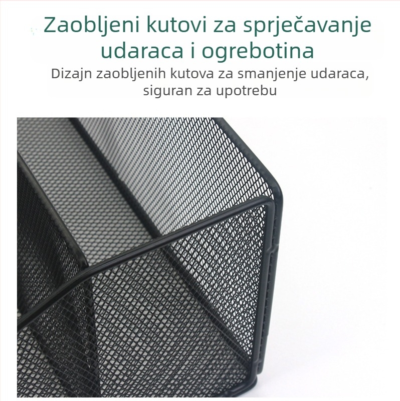 Hua Ruiyang Sklopivi metalni stolni organizator za uredske potrepštine i papirnicu