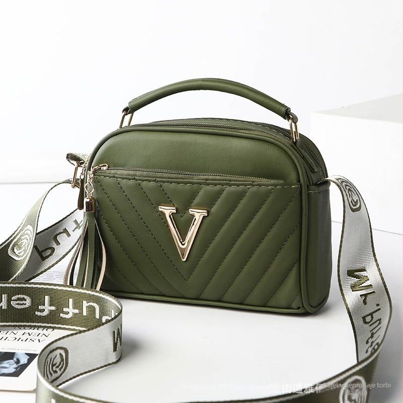 Jesenska nova ženska crossbody torba s reljefnim uzorkom, moderna i svestrana