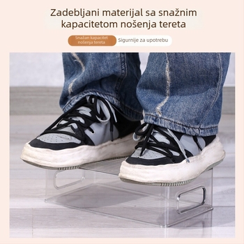 Prozirni organizator za kozmetiku za stolnu površinu – kutija za kozmetiku, maske i sitnice