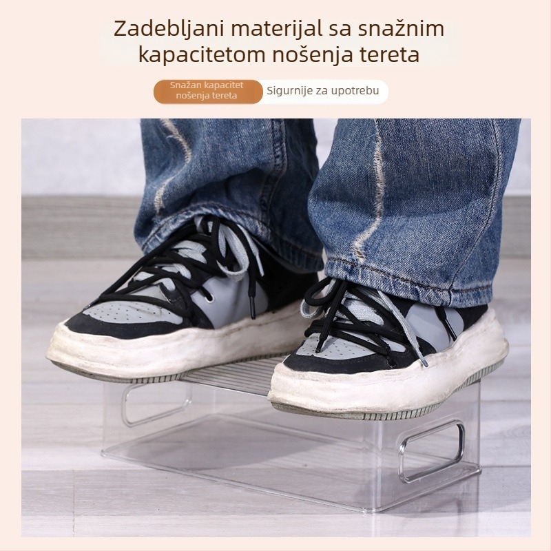 Prozirni organizator za kozmetiku za stolnu površinu – kutija za kozmetiku, maske i sitnice