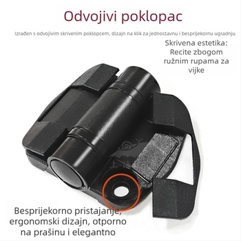 POM najlonska plastična pozicionirajuća šarka CL195 s ograničenjima 80°/115°/150°