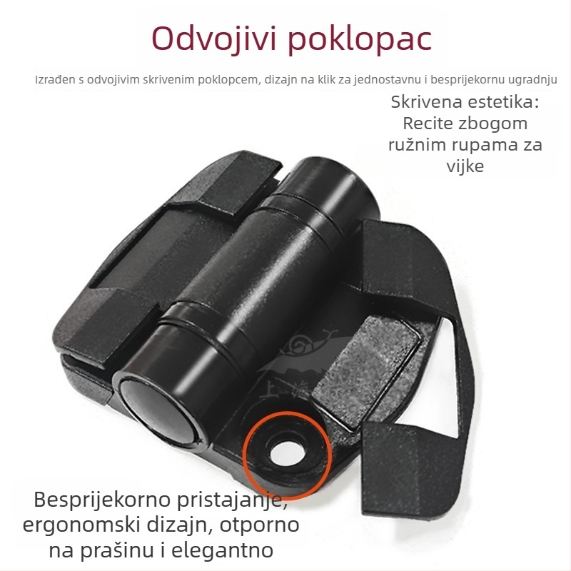 POM najlonska plastična pozicionirajuća šarka CL195 s ograničenjima 80°/115°/150°