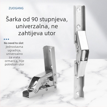 90° bez utora dugi sklopni šarkaf ormara, 180° plosni opružni sklopni šarnir s tlomom