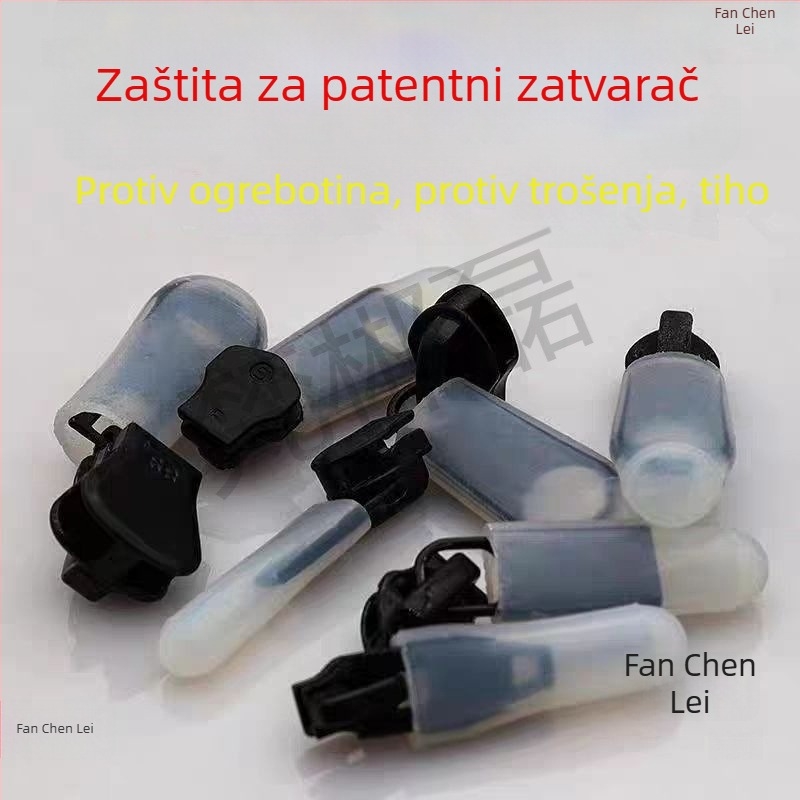 Ponovno upotrebljivi silikon zaštitni pokrov za zip, zaštita od ogrebotina i udaraca, otporan na visoke temperature sušenja