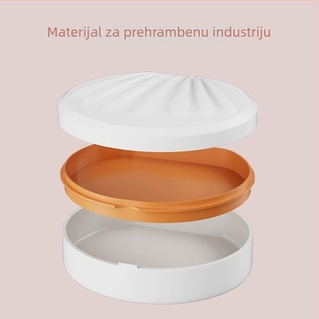 Prozirna kutija za ortodonski retainer sa silikonskom torbicom za nošenje