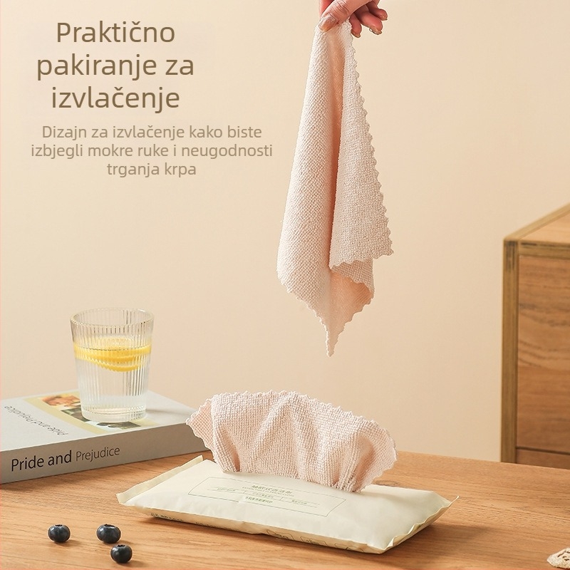 Uklonjiva debeli kuhinjska krpa i krpe za kuhinju: krpa za suđe, ručnik za ruke, upijajuća krpa za čišćenje stola