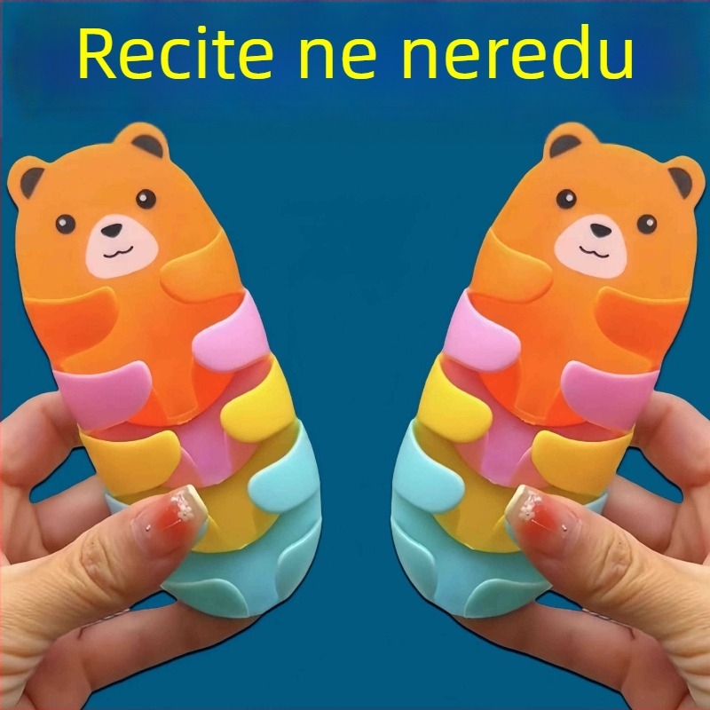 Kuhinjska kuka za kablove u obliku medvjeda, bez bušenja, ljepilo za pločice visoke adhezije