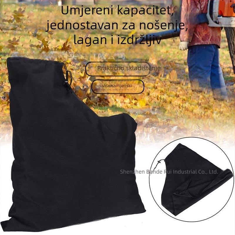 Logo prilagodljiva crna Oxford tkanina vanjska torba za skladištenje uređaja za ispuhivanje lišća