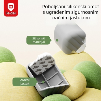 Kutni zaštitnici za aluminijske prozore, zaštita od udara za prozore s otvaranjem prema unutra, kućište zaštite ugla