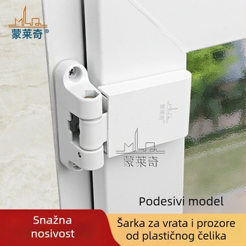 Teške šarke za vrata od plastično-čeličnog materijala, za vrata i prozore, unutarnje i vanjske