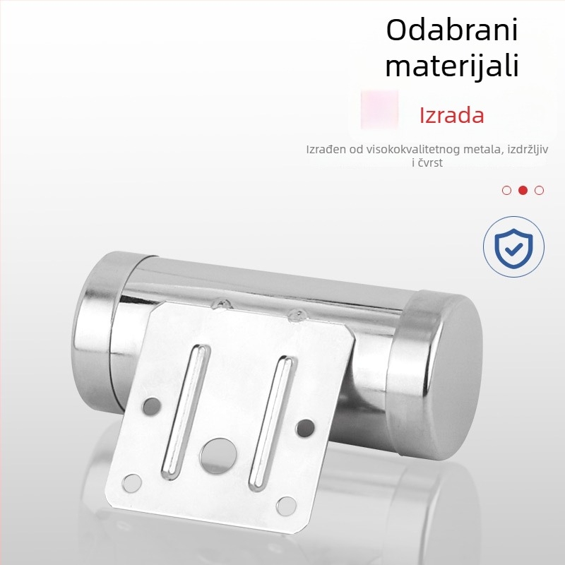 Noge za kauč s dvostrukim zatvaranjem na krajevima, moderan europski stil, metalne noge namještaja od hladno valjanog čelika