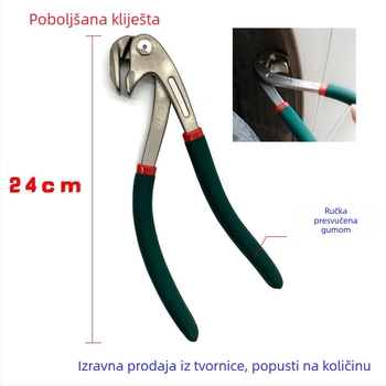 Klešta od nehrđajućeg čelika s orlovim kljunom za popravak udubljenja na automobilu — rubovi vrata i paneli, zaštita boje