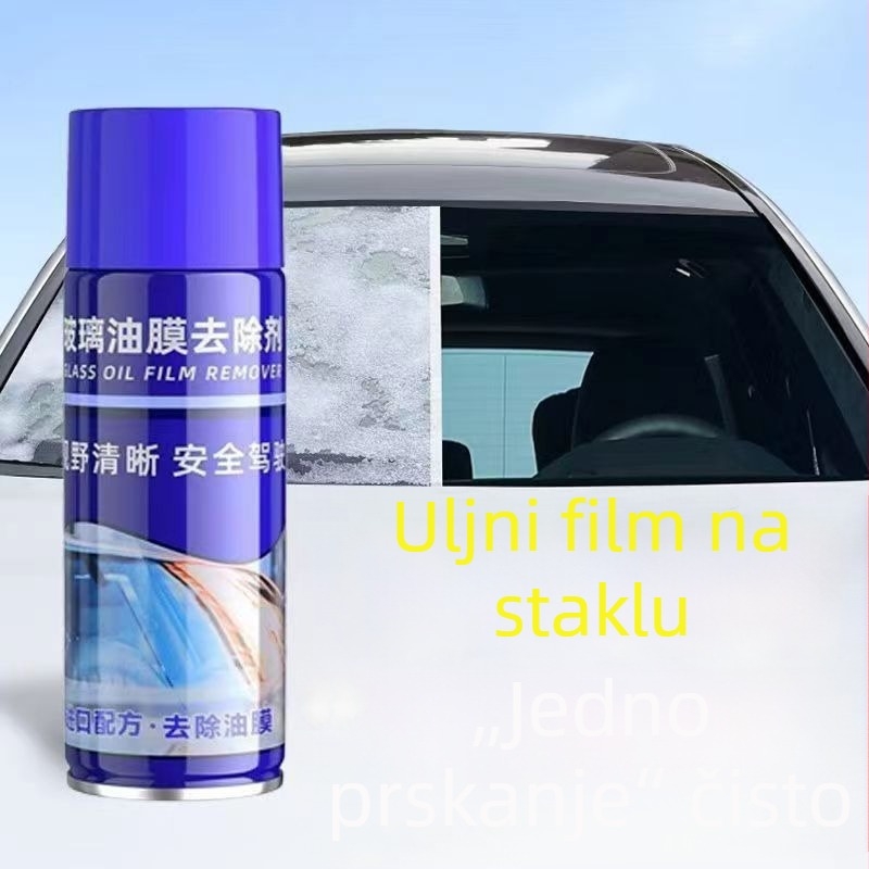 Uklanjivač masnog filma sa stakla automobila i pjenasti čistač